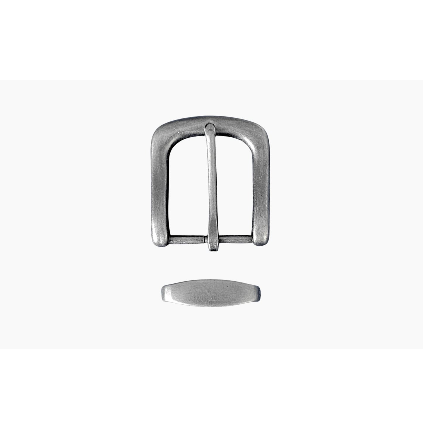 32mm | Antique Silver | Long - BeltUp Leather Co.