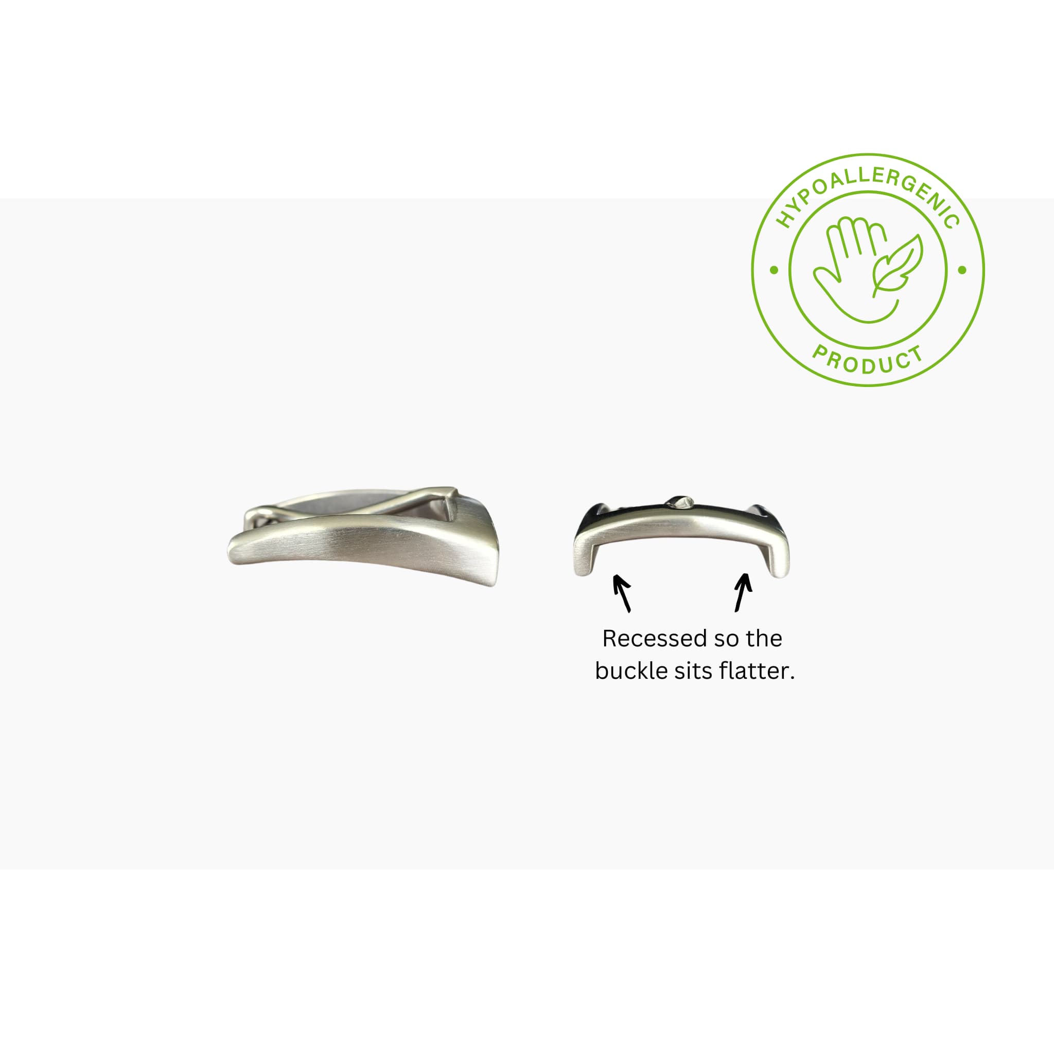 35mm | Stainless Steel - BeltUp Leather Co.