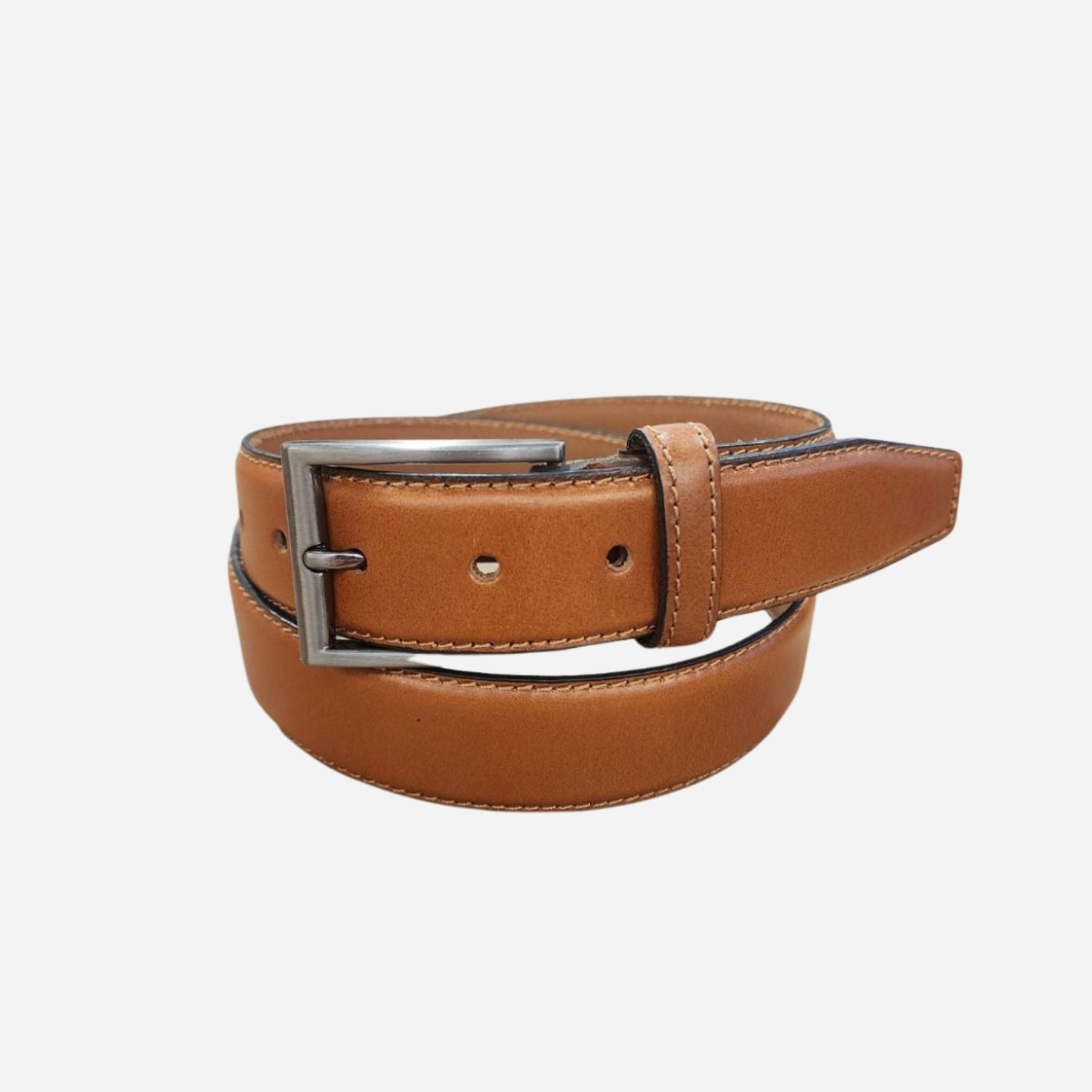 35mm | Tan | Stitched Belt - BeltUp Leather Co.