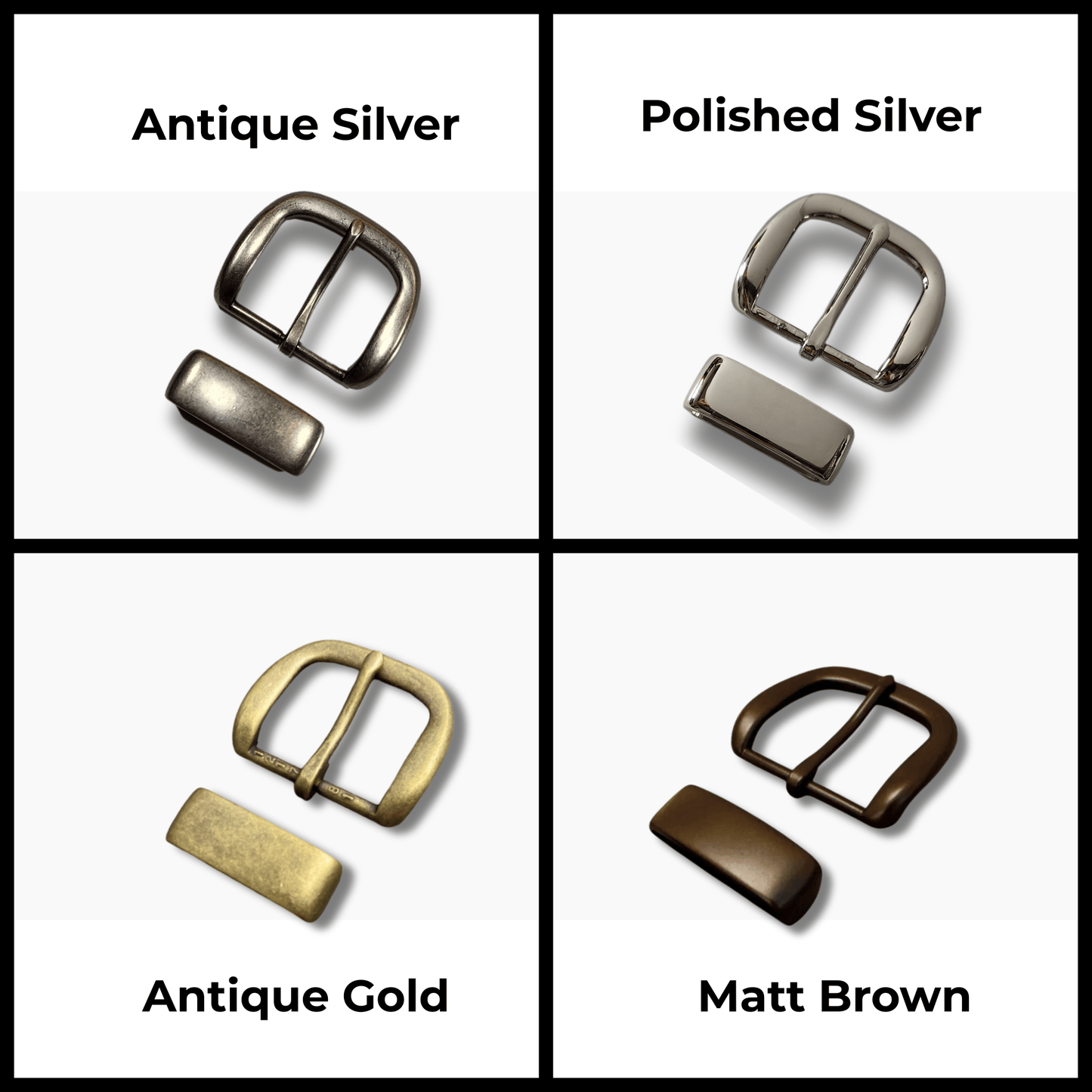 38mm | Brown Leather Belt | Metal Keeper | BeltUp - BeltUp Leather Co.