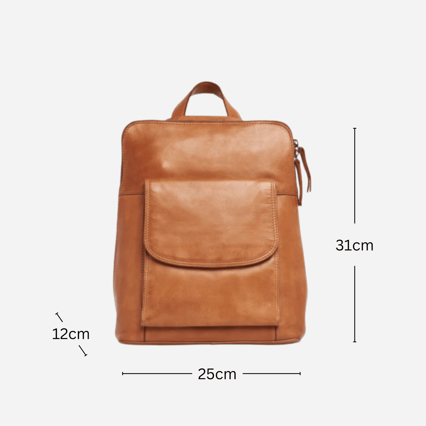 Backpack | Tan | Vanessa - BeltUp Leather Co.