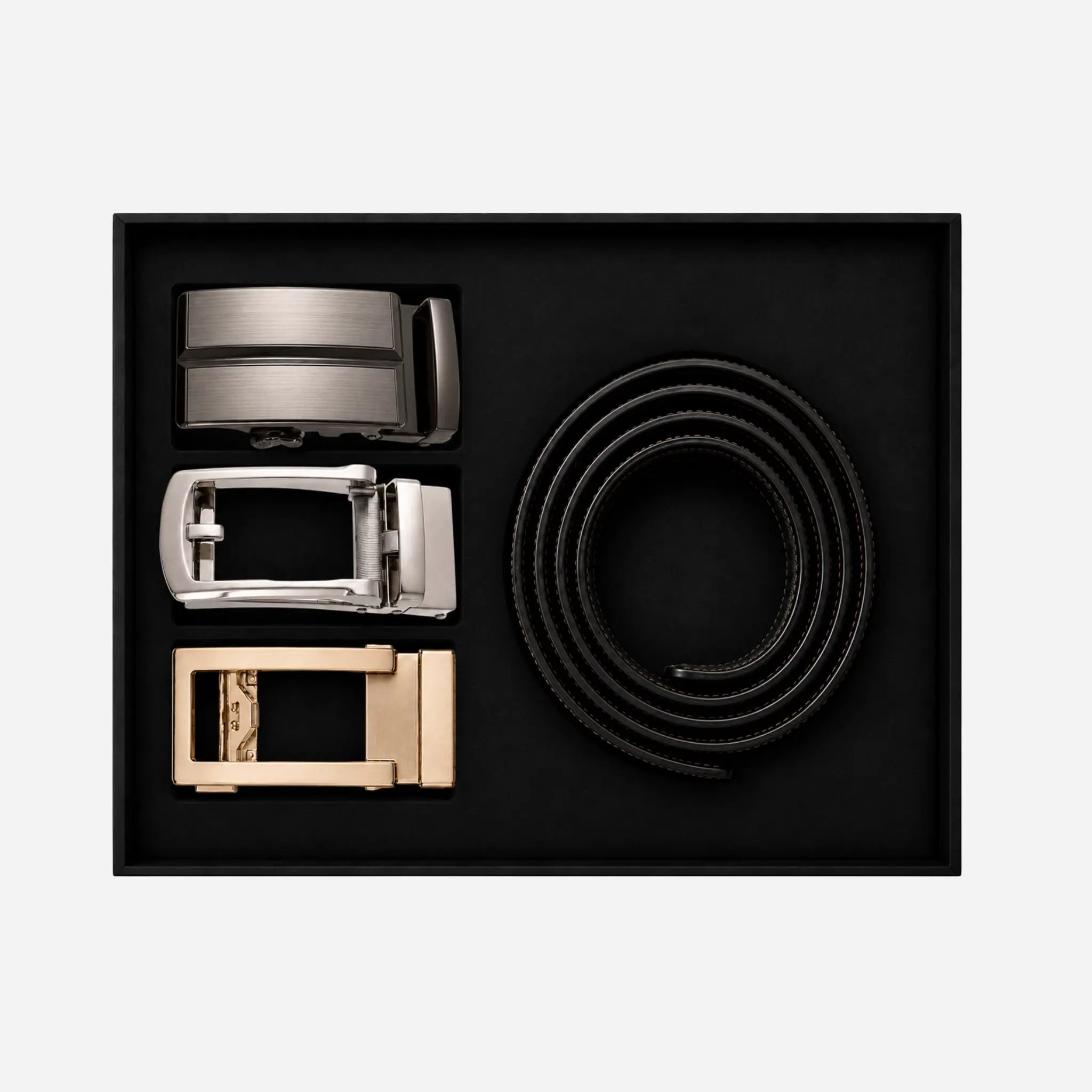 Leather Ratchet Belt Set | Top Grain Leather | Ryan - BeltUp Leather Co.