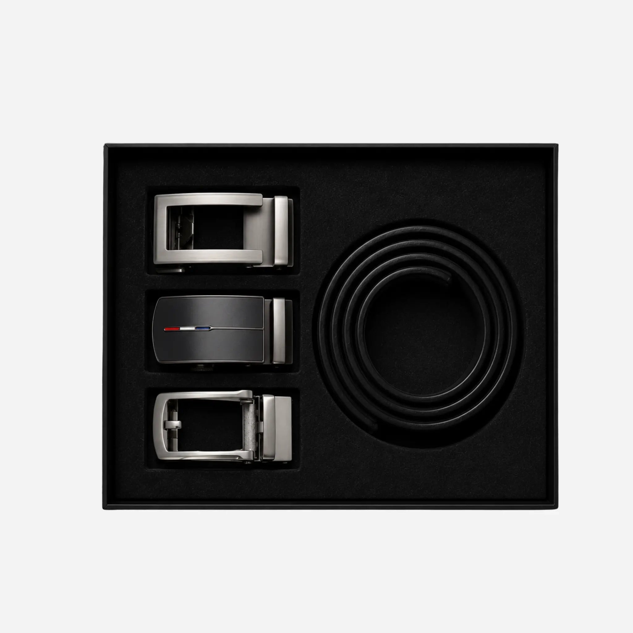 Leather Ratchet Belt Set | Top Grain Leather | Tommy - BeltUp Leather Co.