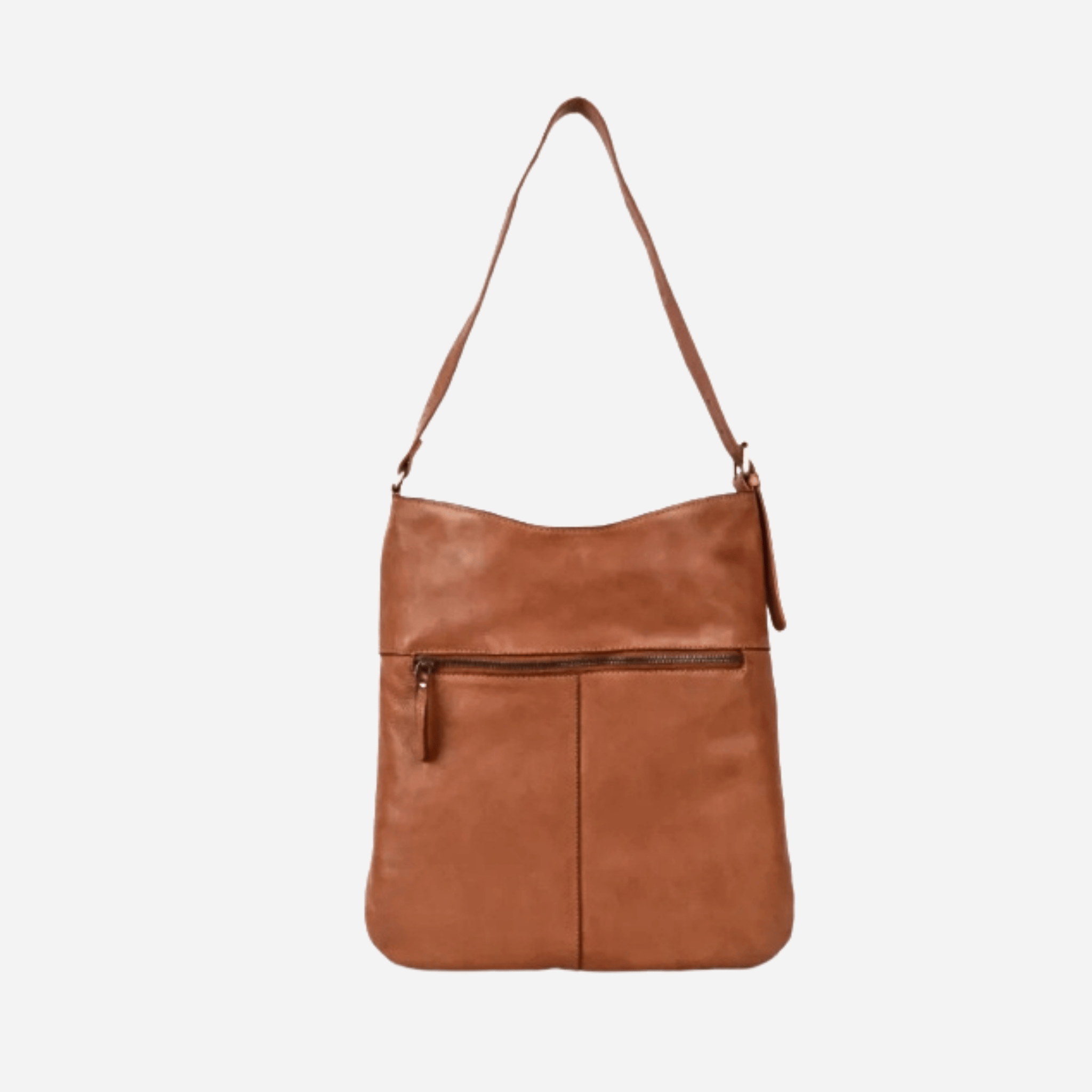 Shoulder Bag | Tan | Portland - BeltUp Leather Co.