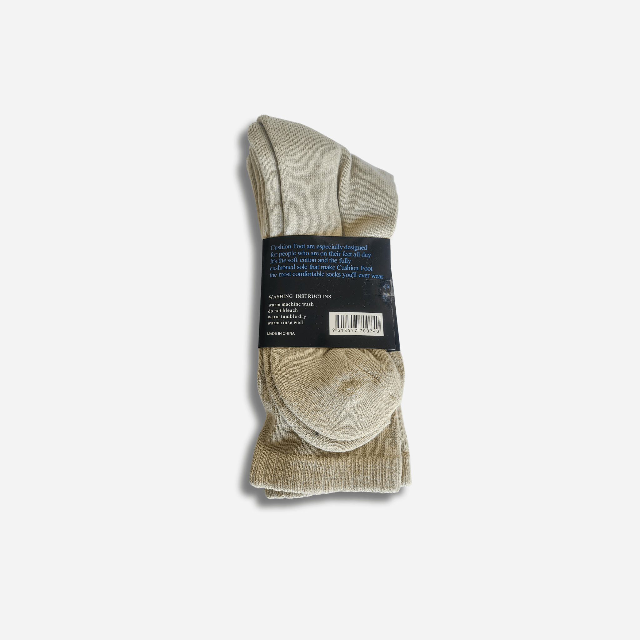 3 x Outback Socks - Fawn - BeltUp Leather Co.