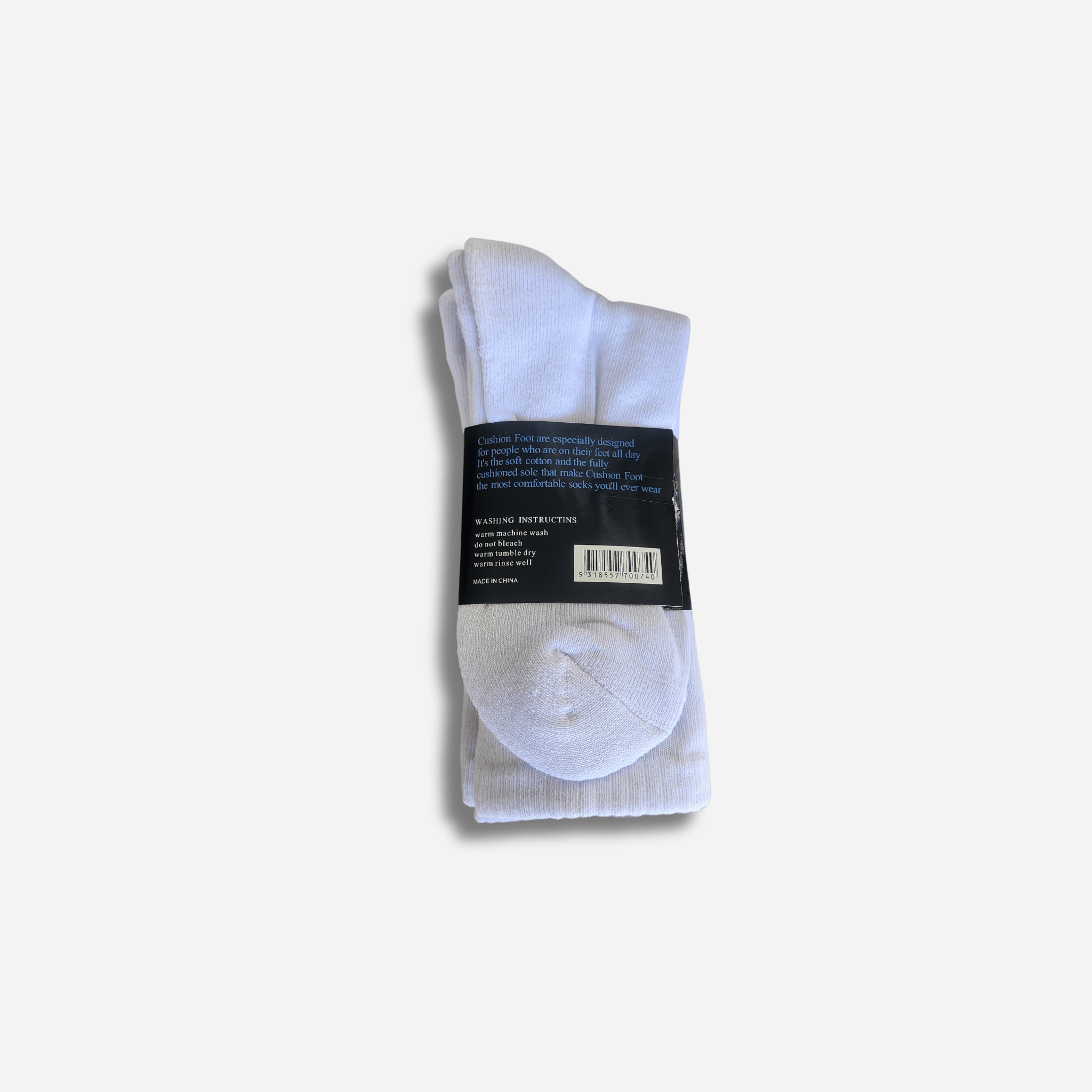 3 x Outback Socks - White - BeltUp Leather Co.