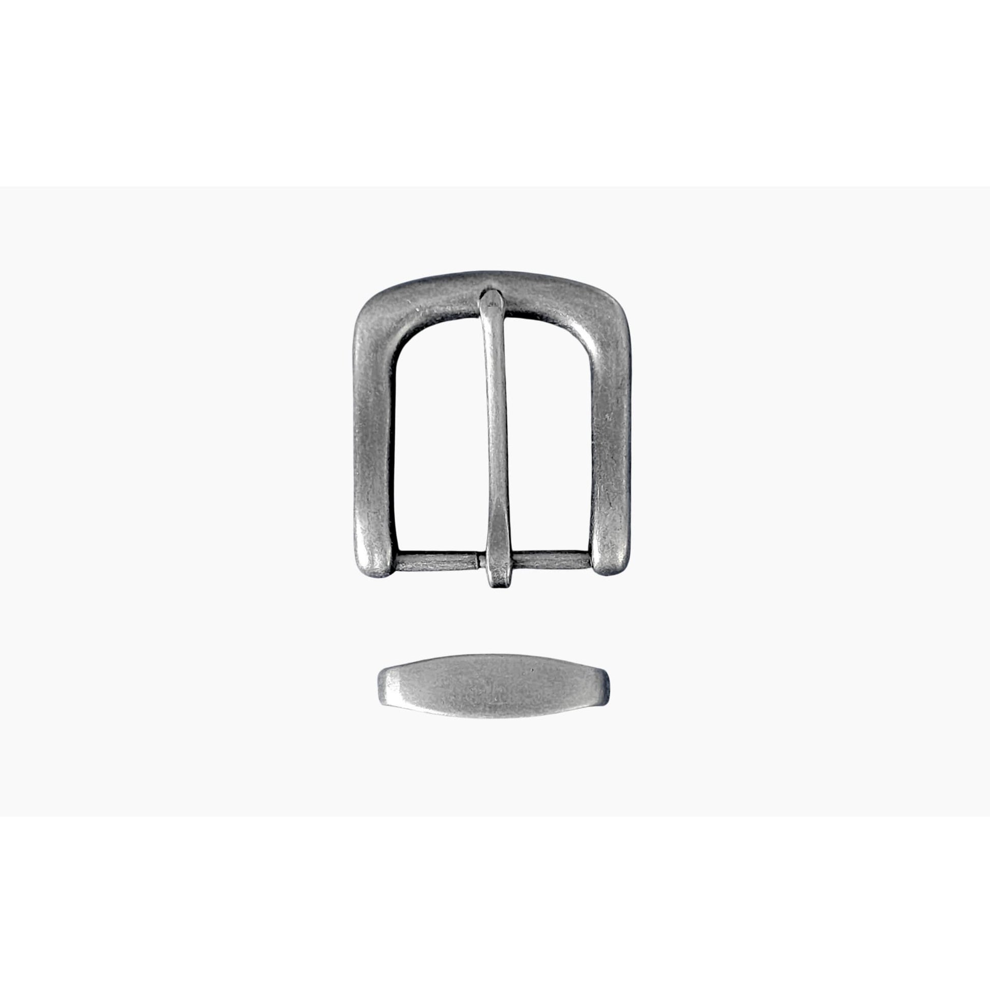 32mm | Antique Silver | Long - BeltUp Leather Co.