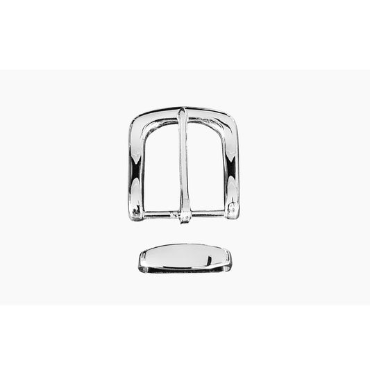 32mm | Polished Silver | Long - BeltUp Leather Co.