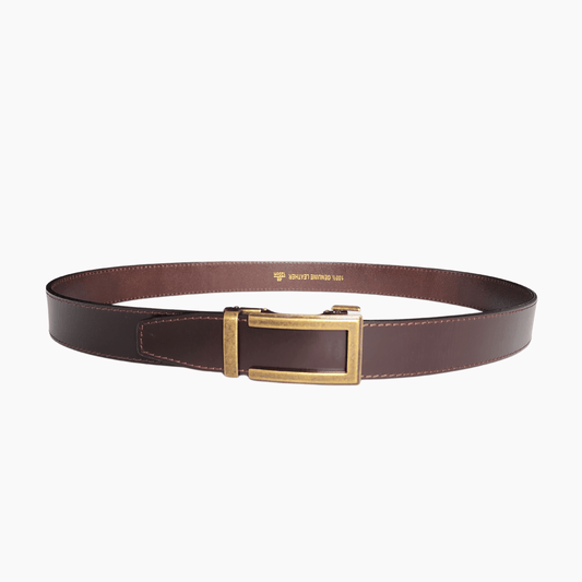 35mm | Brown | Top Grain | Ratchet - BeltUp Leather Co.