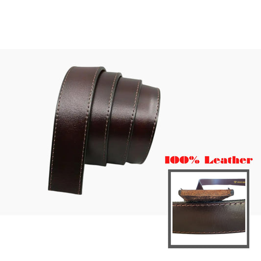 35mm | Stitched | Ratchet Replacement Strap - BeltUp Leather Co.