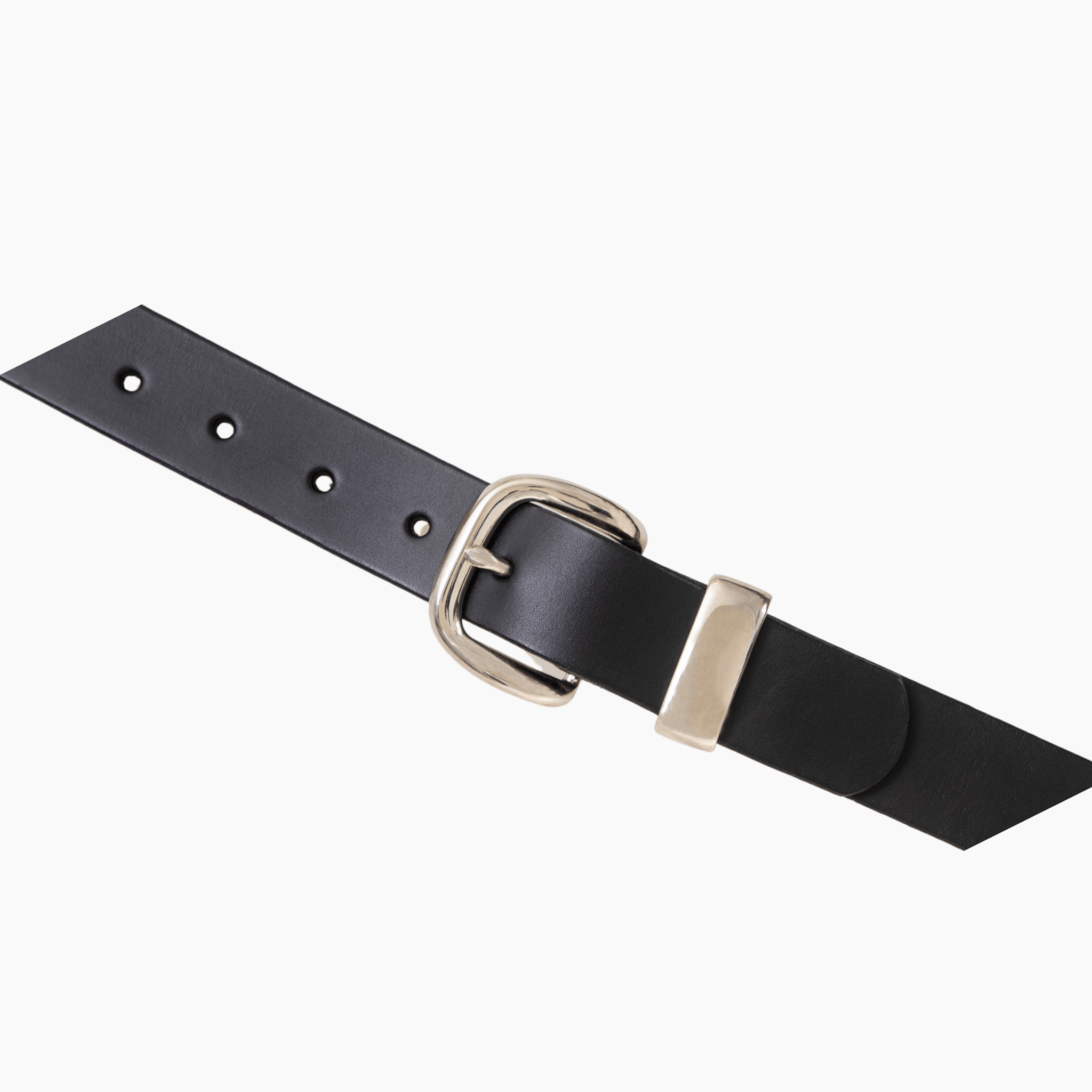 38mm | Black Leather Belt | Metal Keeper | BeltUp - BeltUp Leather Co.