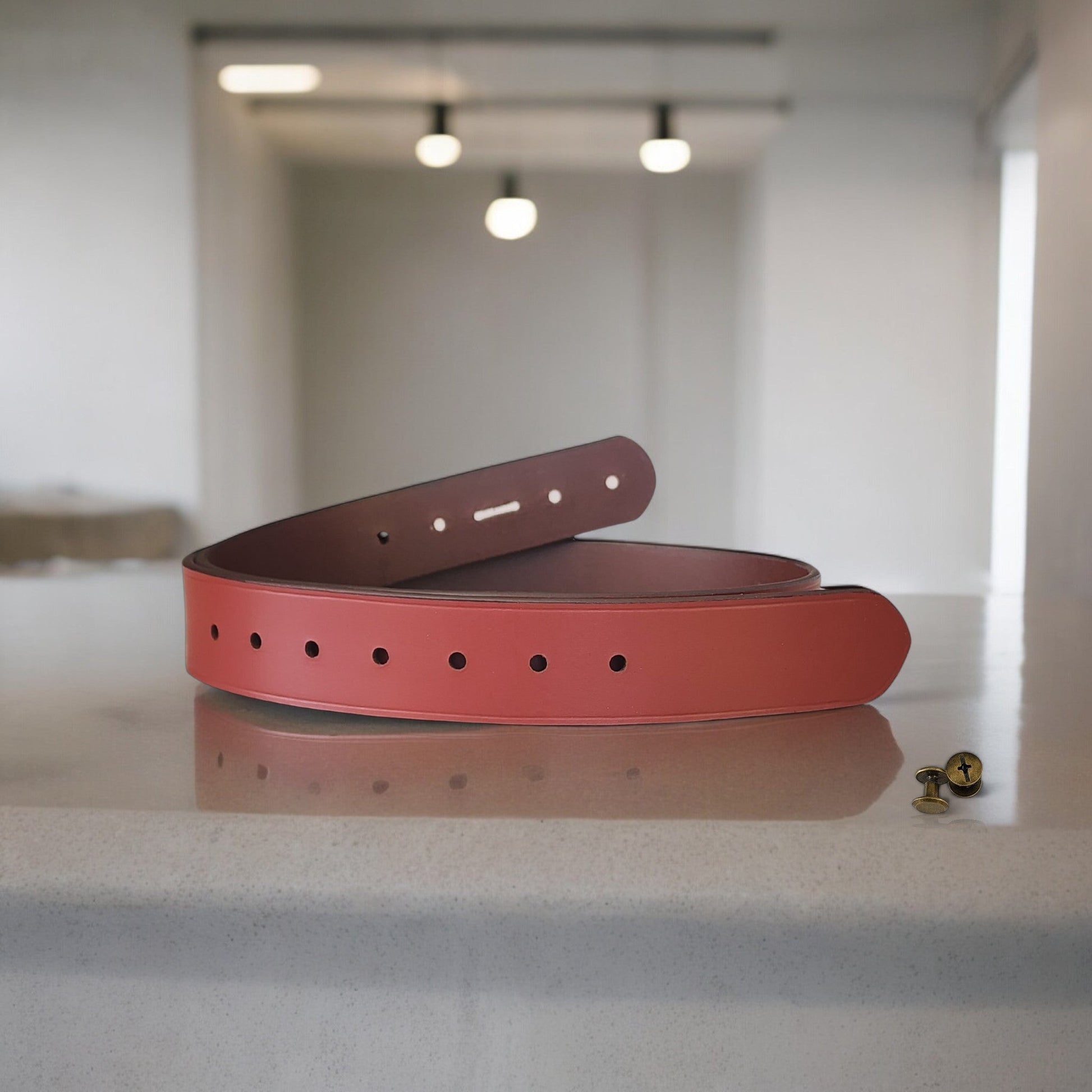 38mm | Tan Leather Strap | Creased | BeltUp - BeltUp Leather Co.