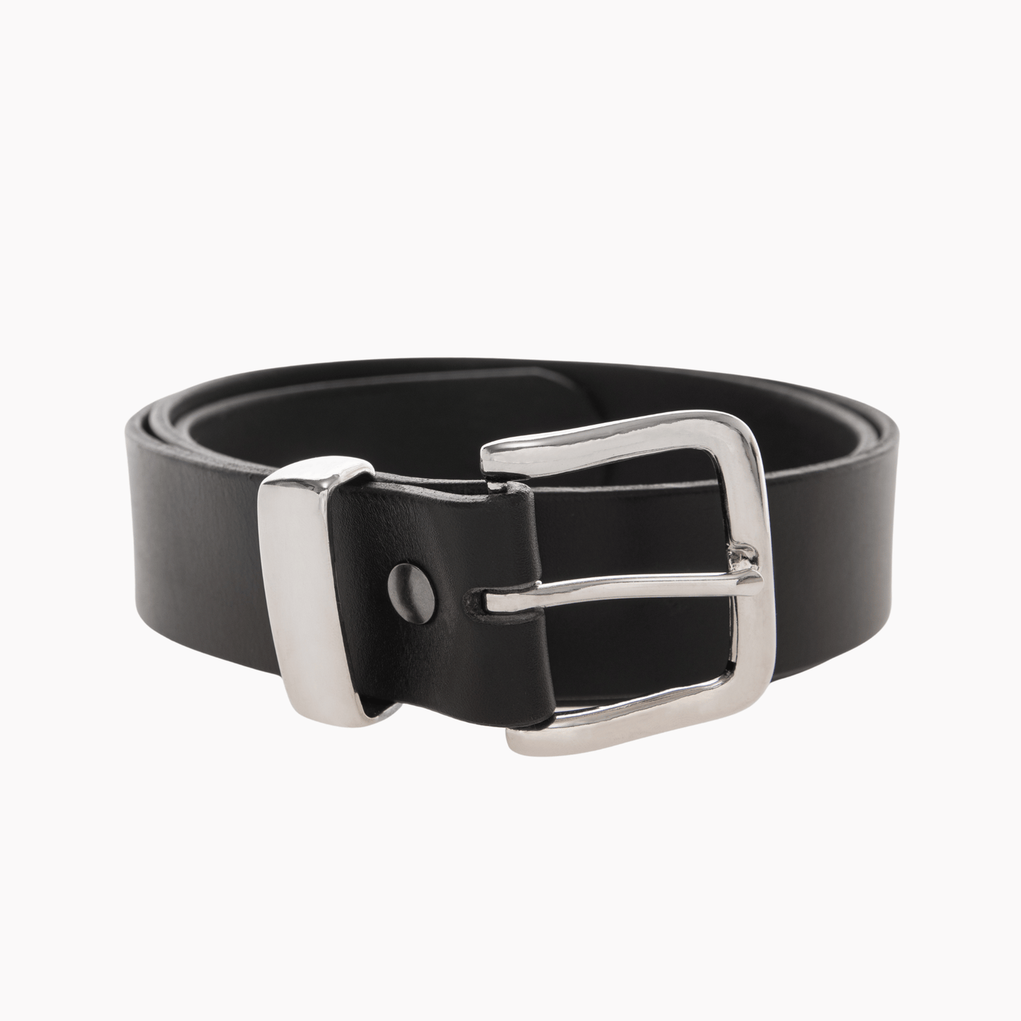 38mm | Black | Cowhide | Square Buckle