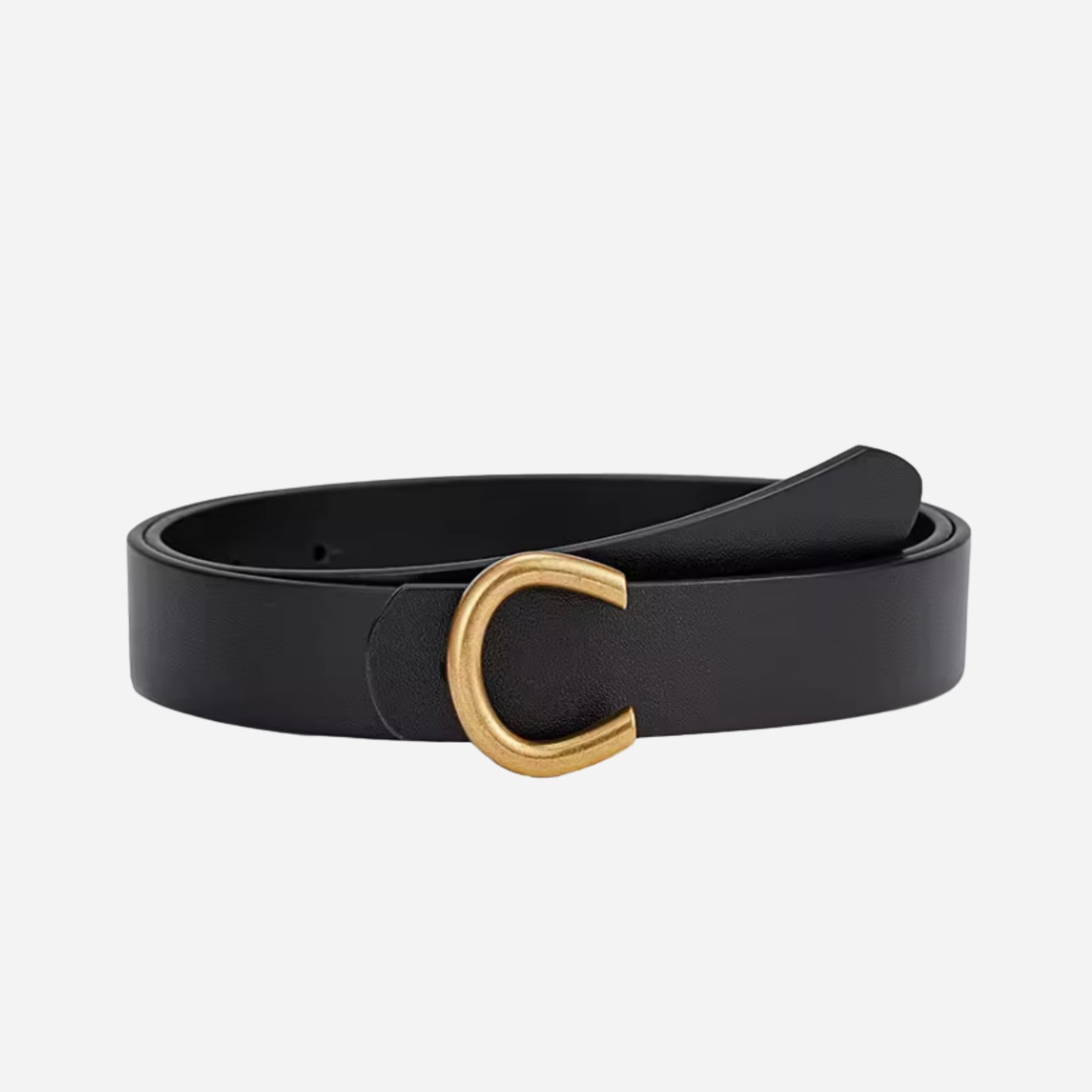 28mm | Top Grain | Antique Gold Buckle - BeltUpOnline