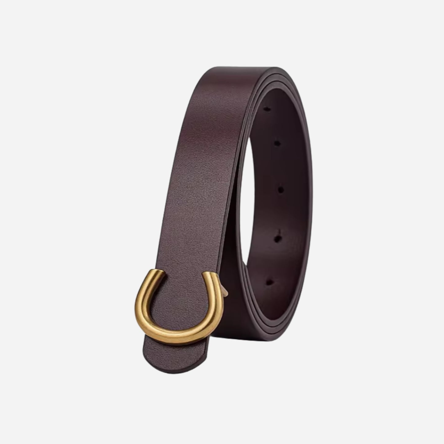 28mm | Top Grain | Antique Gold Buckle - BeltUpOnline
