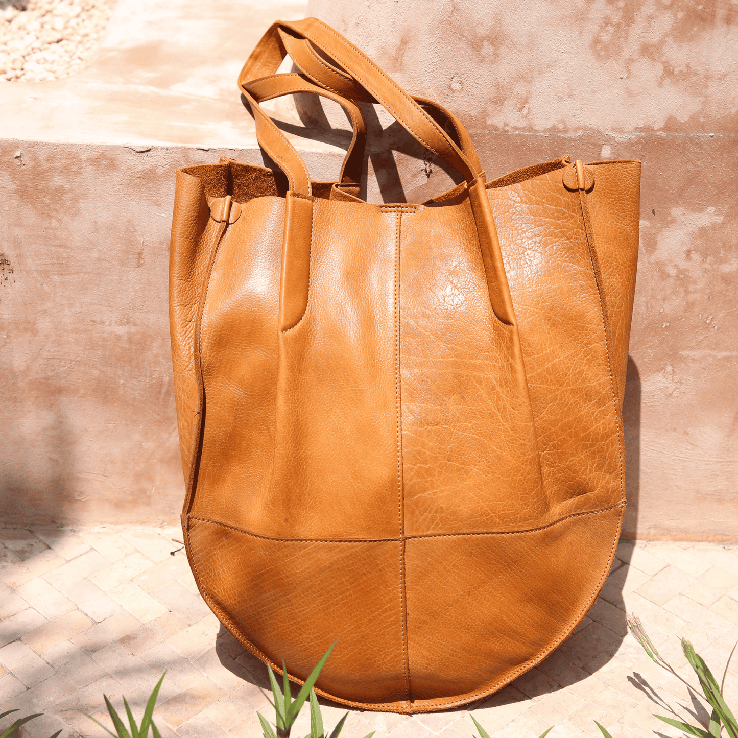 Tan Boho Tote/Shoulder Bag - Jennifer - BeltUpOnline