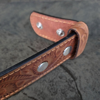 38mm | Tribal Embossed | BYO Buckle