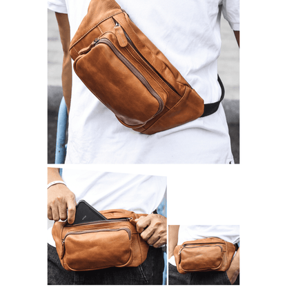 BumBag | Tan | BULC - BeltUp Leather Co.