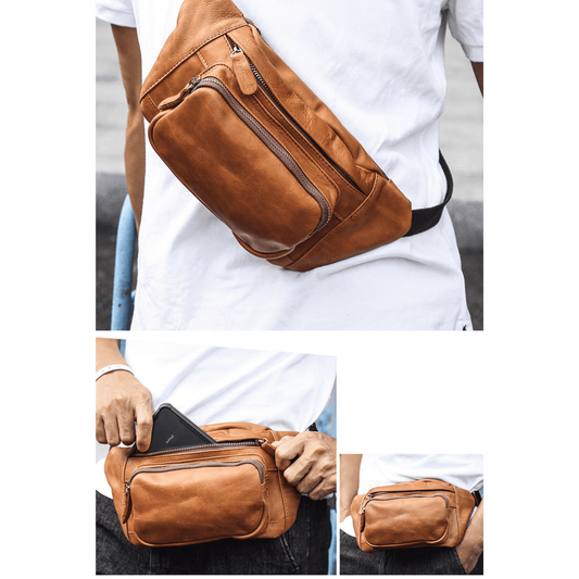 BumBag | Tan | BULC - BeltUp Leather Co.