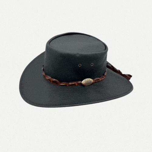 Wild Roo Croc Digger | Kangaroo Leather Hat | BeltUp