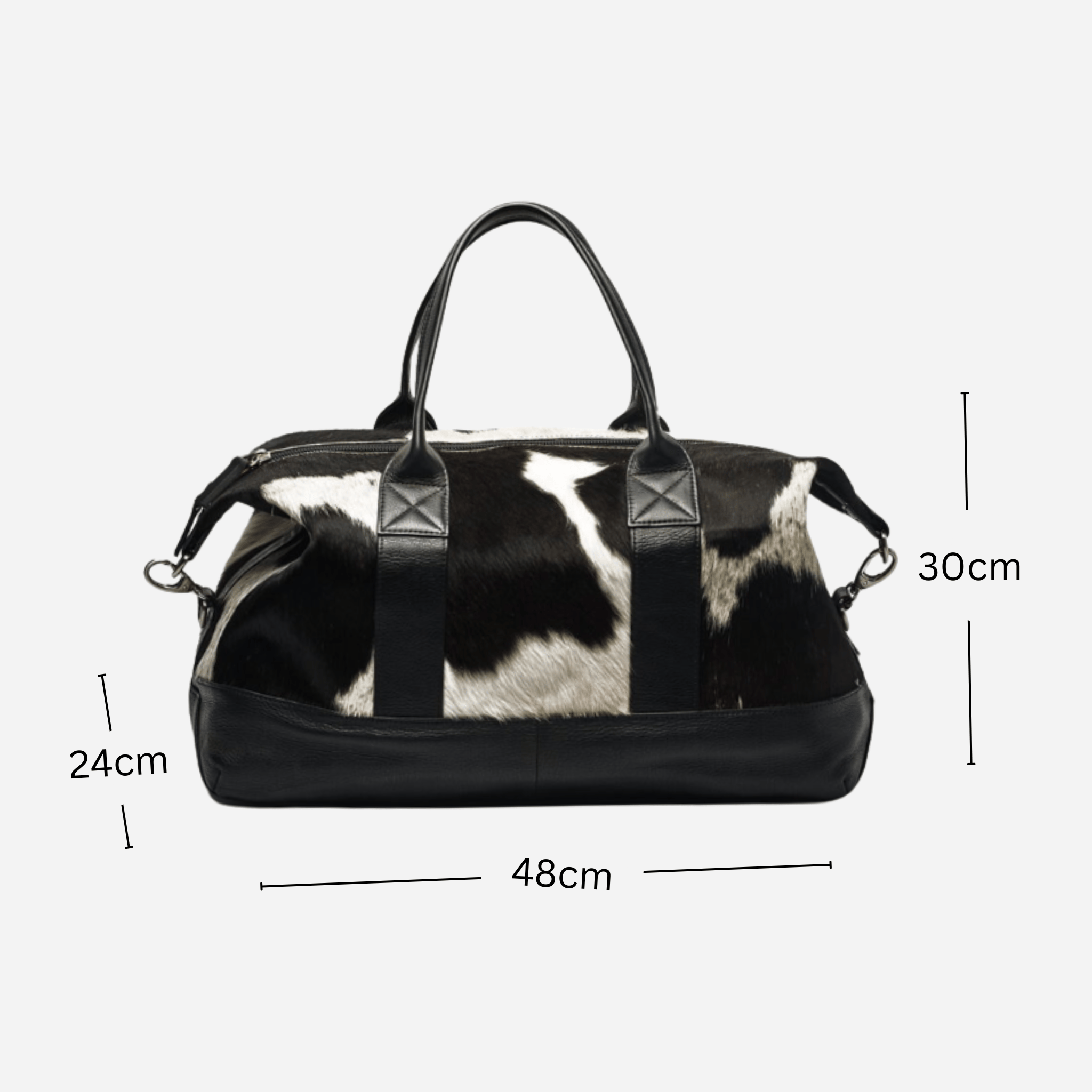 Duffle | Hair on Hide | New Mexico - BeltUp Leather Co.