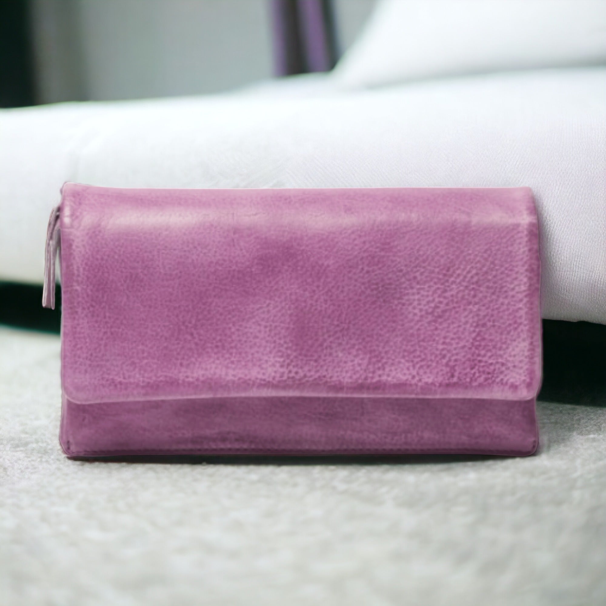 Lilac | Purse | Bowie - BeltUp Leather Co.