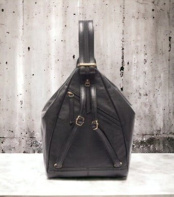 Mint Leaf Shoulder Bag/Backpack - Deb - BeltUp Leather Co.