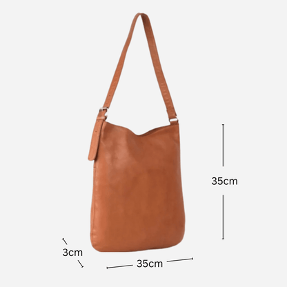 Shoulder Bag | Tan | Portland - BeltUp Leather Co.
