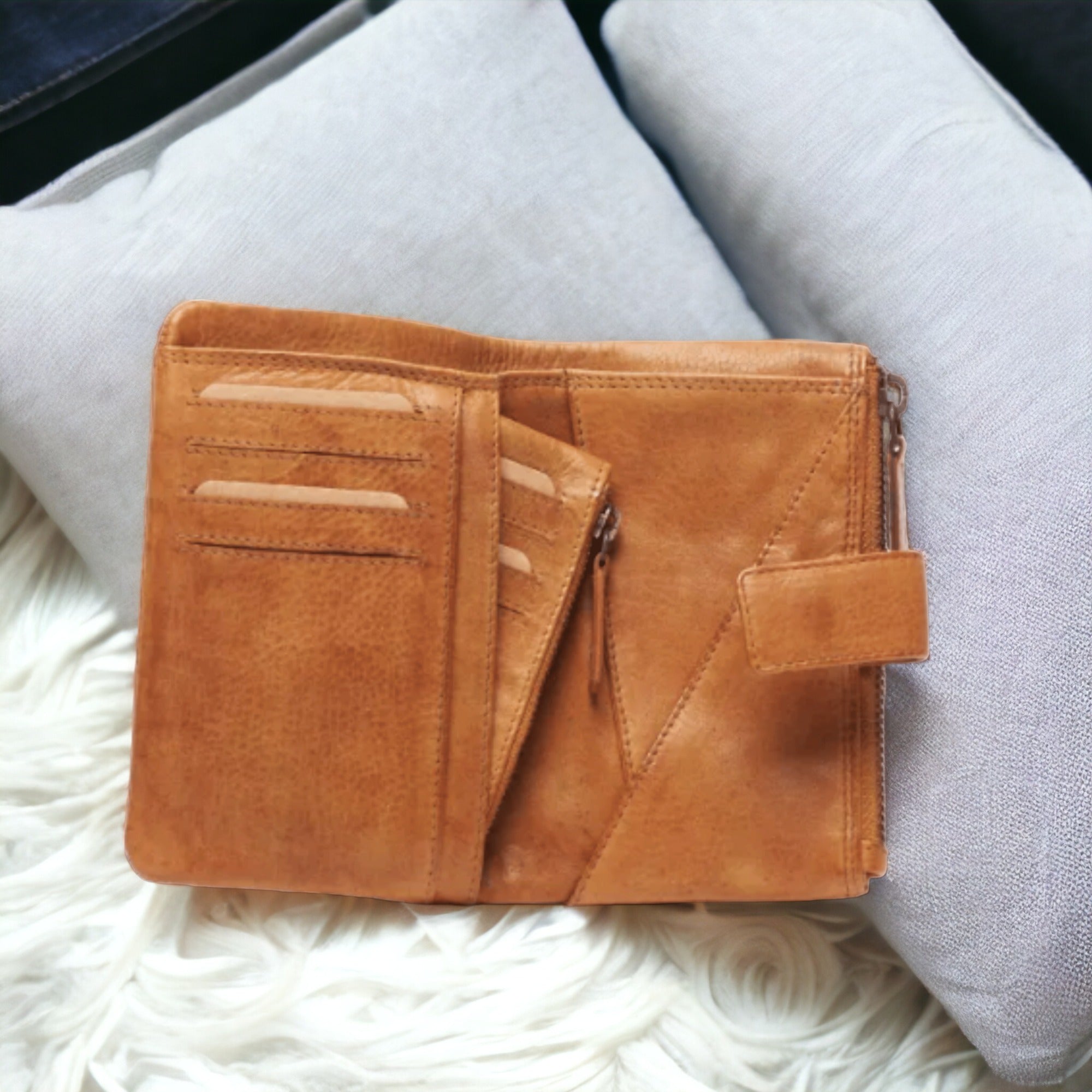 Tan | Coin Purse | Marion - BeltUp Leather Co.