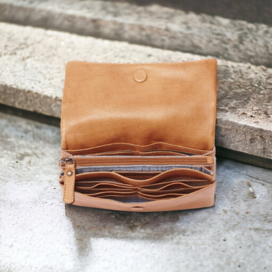 Tan | Purse | Bowie - BeltUp Leather Co.