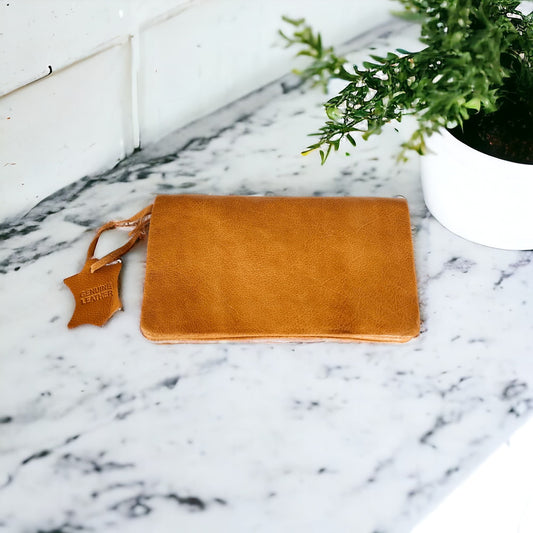 Tan | Purse | Indigo - BeltUp Leather Co.